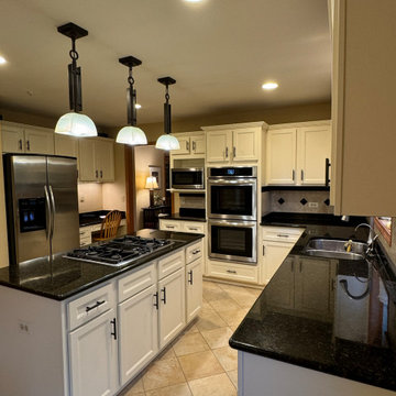 Kitchen Remodel Done With Cabinet Refacing