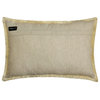 Decorative Black Jacquard 12"x22" Lumbar Pillow Cover Bohemian Boho-Casbah Charm