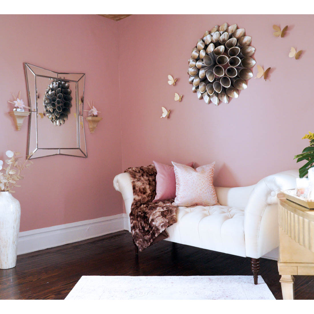 HOLLYWOOD GLAM OFFICE MAKEOVER