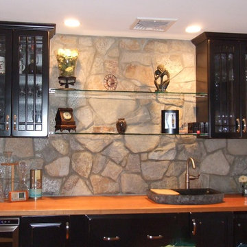 Brookfield Family Room Bar Completed