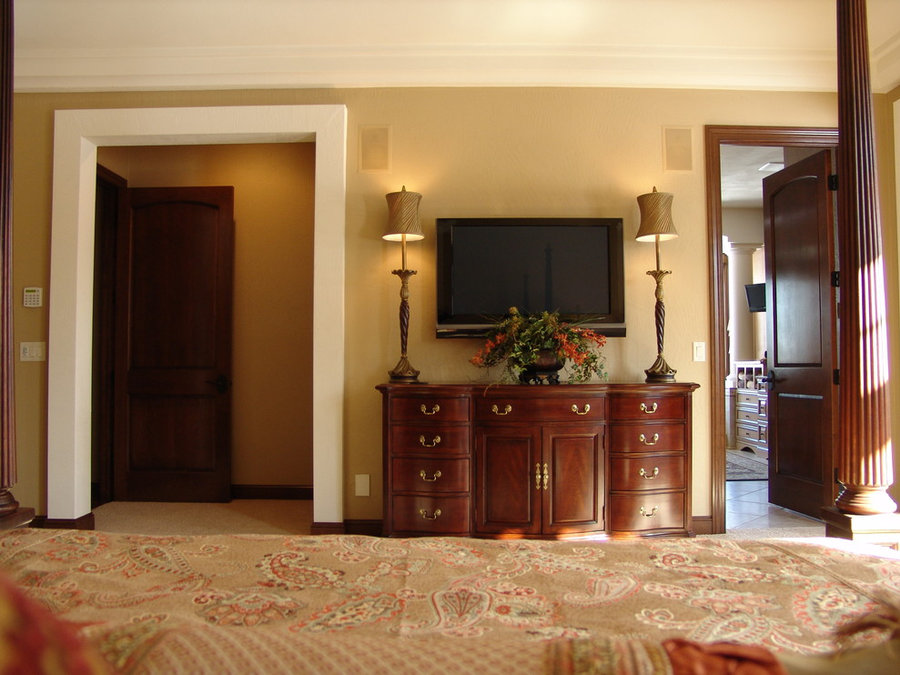 Master Suite Television Installation