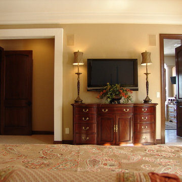Master Suite Television Installation