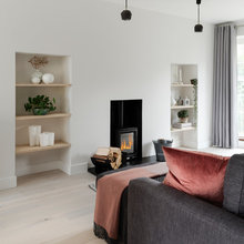 Pink /grey sitting room