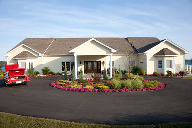 Example of a trendy exterior home design in Other