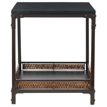 Dinesh End Table - Brown