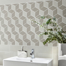 Regal Cubis Polished Geometric Porcelain Tile - Products