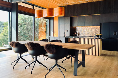 Kitchen + Interior Finishes Kawau Island House