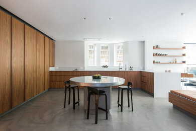 Inspiration for a contemporary kitchen in London.