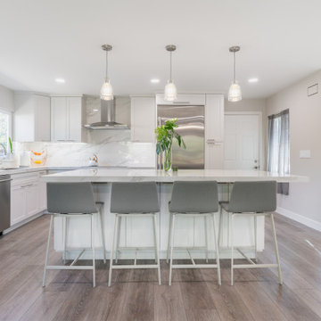 Bright and Sleek Modern Kitchen
