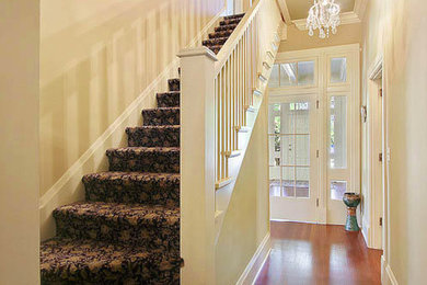 Inspiration for a transitional entryway remodel in New Orleans