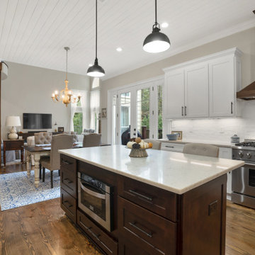Open concept kitchen