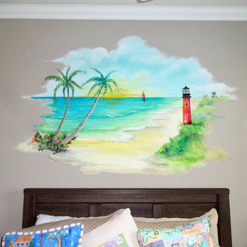 Decorating murals