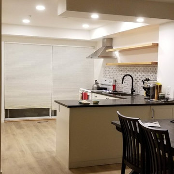 Vancouver townhouse kitchen