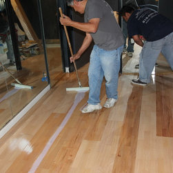 Commercial remodel - Woodland Hills - Hardwood Flooring
