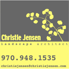 Christie Jensen, landscape architect