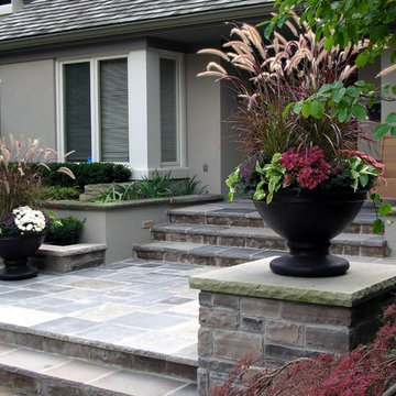 Asian-Influenced Courtyard