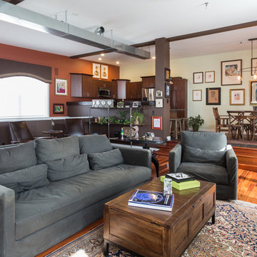 Sterling, IL | Dining & Living Room Transitional Design