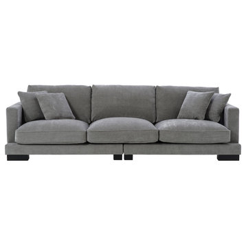 Classic Deep Gray Sofa | Eichholtz Tuscany