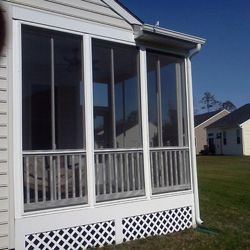 Weatherizing vinyl screens and vinyl panels, WINTERIZE
