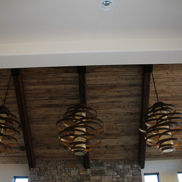 Black tea stained ceiling