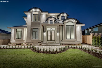 Trendy exterior home photo in Vancouver