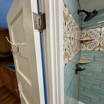 It Started With The Tile's Peeling Paint...