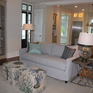 Palmetto Bluff Model Home Living Room