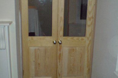internal dividing doors in oak