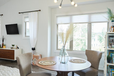 Example of a trendy dining room design in Grand Rapids