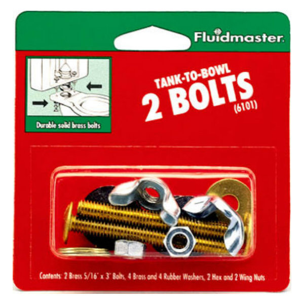 Fluidmaster 6101 2-Bolt Tank To Bowl Kit