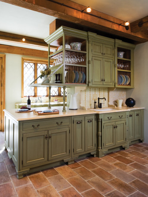  Green  Cabinets  Houzz