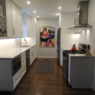 Mid-Century Modern Kitchen in a Port Hope,ON Century Home