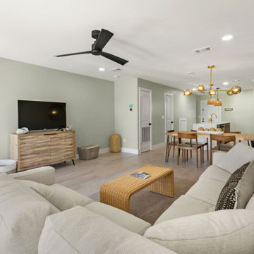 Beach Front Home Mid-Century Modern Remodel
