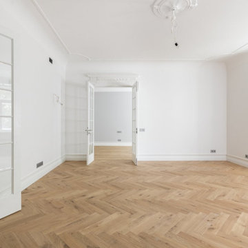 European Oak Herringbone Parquet Flooring Supply and Fitting