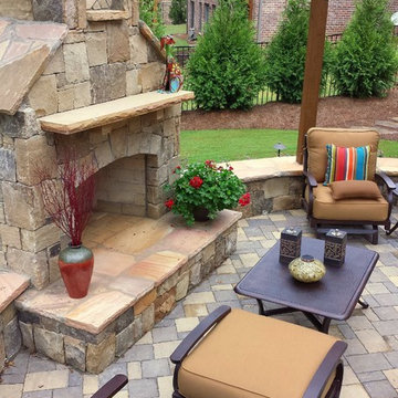 Outdoor Fireplaces and Fire Pits - Elements Landscape