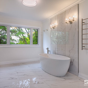 Ensuite and Shared Bathroom Renovation in Kleinburg