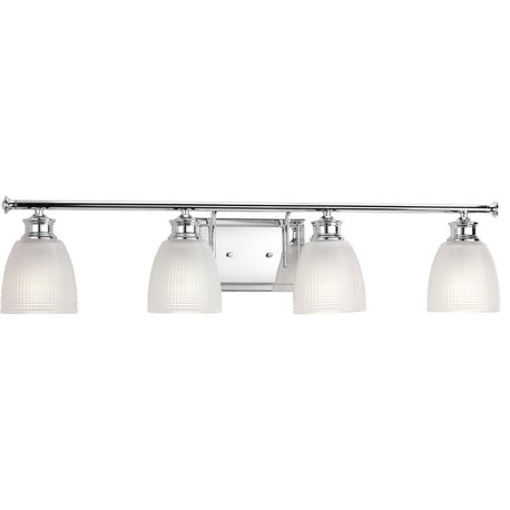 Progress Lighting P2118 Lucky Bathroom Vanity Light - Polished Chrome