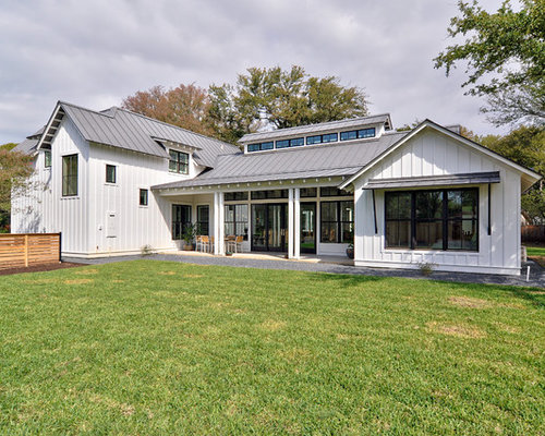 Metal Roof White House | Houzz