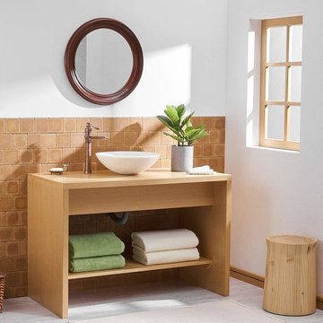 Waterfall Single Handle One Hole Bathroom Vessel Sink Faucet Oil Rubbed Bronze