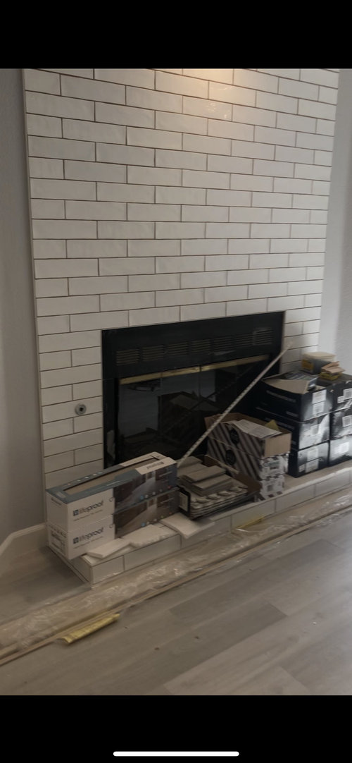 Can You Mount A Tv On Tile Wall Above, Fireplace Wall Tile