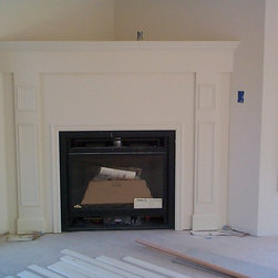 Corner Gas Fireplace - Indoor Fireplaces
