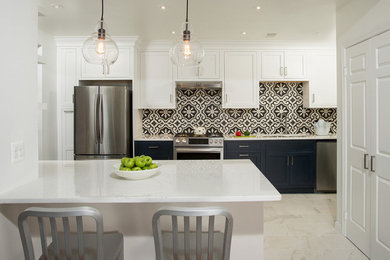 Kitchen - transitional kitchen idea in Other