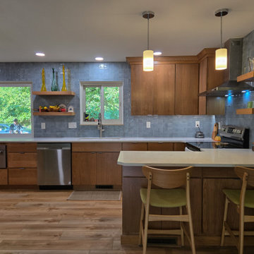 Liberty, Beech, Pecan with Darin Fisher Designer Kitchens