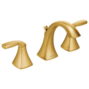 Moen Voss Brushed Gold Two-Handle Bathroom Faucet