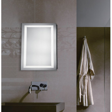 LED Hardwired Mirror Rectangle W20"H30" Dimmable 5000K