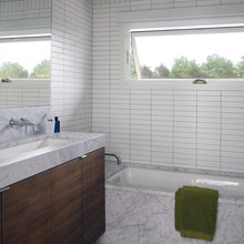 2nd Bathroom tub surround and glass