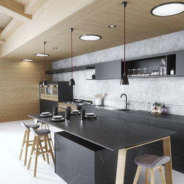 Modern Kitchen by Silestone