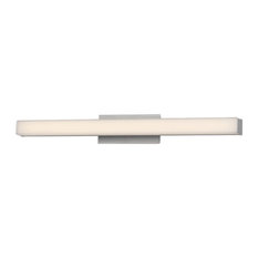 Brink LED Bath Wall Light, Brushed Aluminum