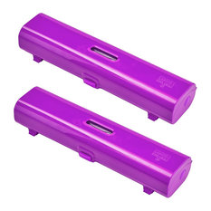 50 Most Por Purple Paper Towel Holders For 2018 Houzz Kuhn Rikon Foil And Plastic Wrap Dispenser Set Of 2 Eggplant Paper