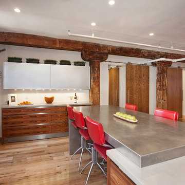 Custom Concrete Kitchen Countertop